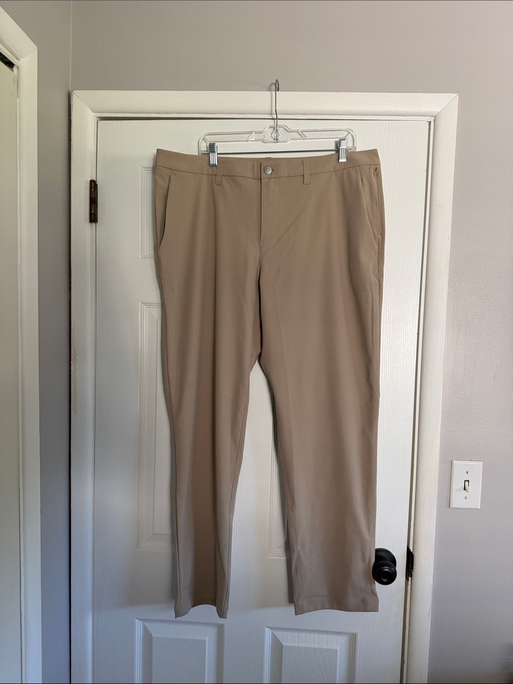 Lululemon Men's ABC Trouser - 38Wx32L - Wacky Khacki
